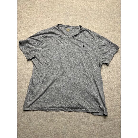 Polo Ralph Lauren Other - Polo Ralph Lauren Classic Fit Grey V-neck Short Sleeve T-shirt Size XXL